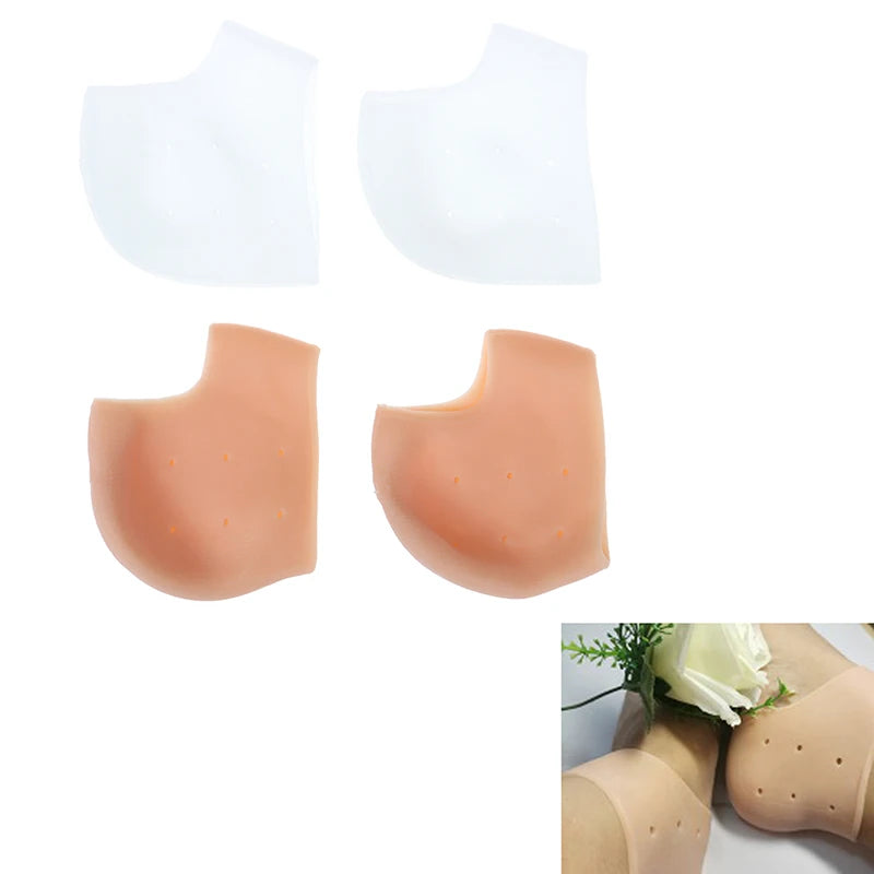 "Ultimate Silicone Gel Heel Socks: Repair and Protect Your Feet with Ease!"