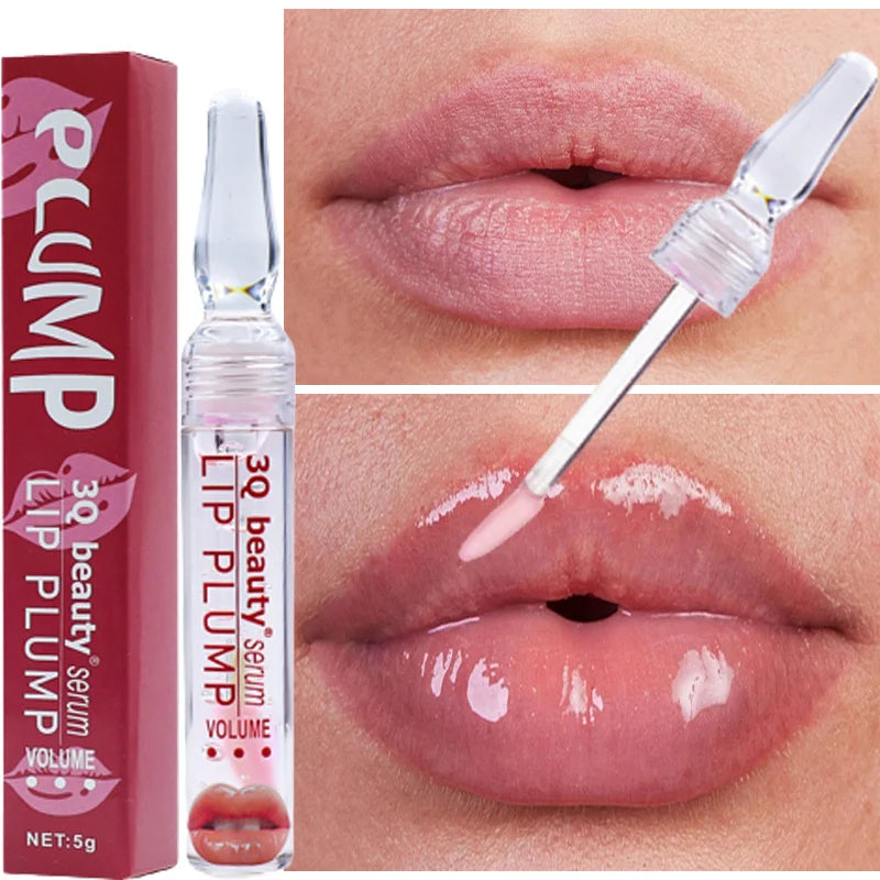 Lip Plumping Gloss Reduce Fine Lines.